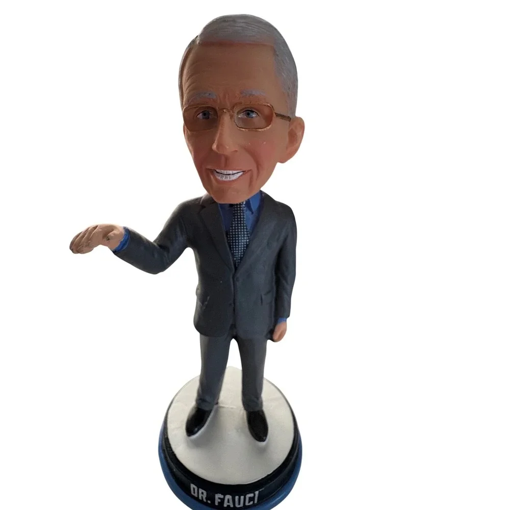 Dr Anthony Fauci Bobblehead Flatten the Curve Limited Edition Numbered Figurine